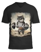 Unisex Jersey SS V-Neck T-Shirt