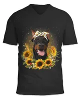 Unisex Jersey SS V-Neck T-Shirt