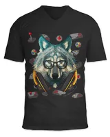 Unisex Jersey SS V-Neck T-Shirt