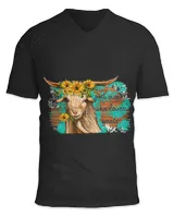 Unisex Jersey SS V-Neck T-Shirt