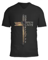 Unisex Jersey SS V-Neck T-Shirt