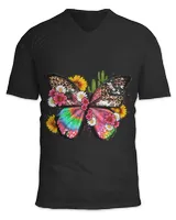 Unisex Jersey SS V-Neck T-Shirt