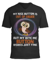 Unisex Jersey SS V-Neck T-Shirt
