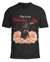 Unisex Jersey SS V-Neck T-Shirt