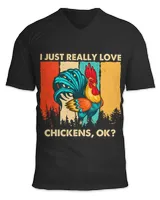 Unisex Jersey SS V-Neck T-Shirt