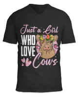 Unisex Jersey SS V-Neck T-Shirt