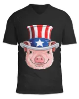 Unisex Jersey SS V-Neck T-Shirt