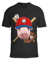 Unisex Jersey SS V-Neck T-Shirt