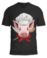 Unisex Jersey SS V-Neck T-Shirt