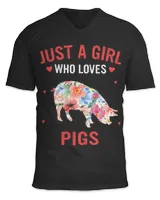 Unisex Jersey SS V-Neck T-Shirt