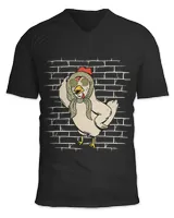 Unisex Jersey SS V-Neck T-Shirt