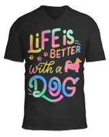 Unisex Jersey SS V-Neck T-Shirt