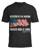 Unisex Jersey SS V-Neck T-Shirt