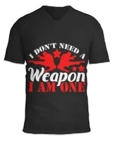Unisex Jersey SS V-Neck T-Shirt