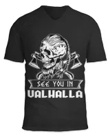 Unisex Jersey SS V-Neck T-Shirt