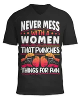 Unisex Jersey SS V-Neck T-Shirt