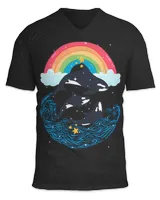 Unisex Jersey SS V-Neck T-Shirt