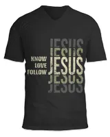 Unisex Jersey SS V-Neck T-Shirt