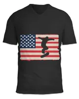 Unisex Jersey SS V-Neck T-Shirt