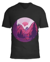 Unisex Jersey SS V-Neck T-Shirt
