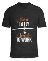 Unisex Jersey SS V-Neck T-Shirt