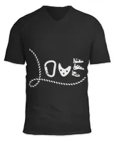 Unisex Jersey SS V-Neck T-Shirt