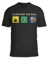 Unisex Jersey SS V-Neck T-Shirt