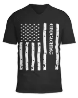 Unisex Jersey SS V-Neck T-Shirt