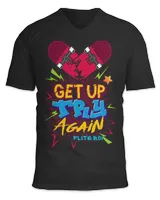 Unisex Jersey SS V-Neck T-Shirt