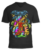 Unisex Jersey SS V-Neck T-Shirt