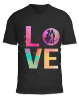 Unisex Jersey SS V-Neck T-Shirt
