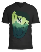 Unisex Jersey SS V-Neck T-Shirt