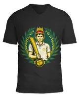 Unisex Jersey SS V-Neck T-Shirt