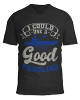 Unisex Jersey SS V-Neck T-Shirt