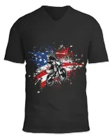 Unisex Jersey SS V-Neck T-Shirt