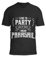 Unisex Jersey SS V-Neck T-Shirt