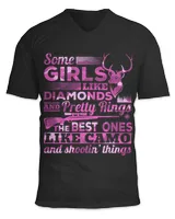 Unisex Jersey SS V-Neck T-Shirt