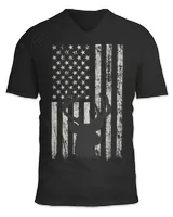 Unisex Jersey SS V-Neck T-Shirt