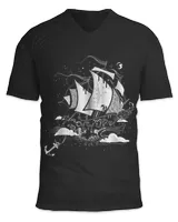 Unisex Jersey SS V-Neck T-Shirt