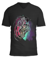Unisex Jersey SS V-Neck T-Shirt