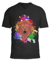 Unisex Jersey SS V-Neck T-Shirt