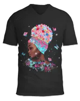Unisex Jersey SS V-Neck T-Shirt