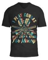 Unisex Jersey SS V-Neck T-Shirt