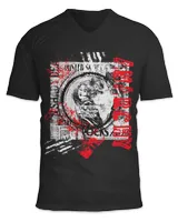 Unisex Jersey SS V-Neck T-Shirt