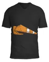 Unisex Jersey SS V-Neck T-Shirt