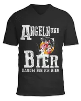 Unisex Jersey SS V-Neck T-Shirt