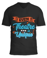 Unisex Jersey SS V-Neck T-Shirt