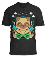 Unisex Jersey SS V-Neck T-Shirt
