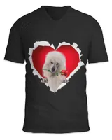 Unisex Jersey SS V-Neck T-Shirt