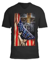 Unisex Jersey SS V-Neck T-Shirt
